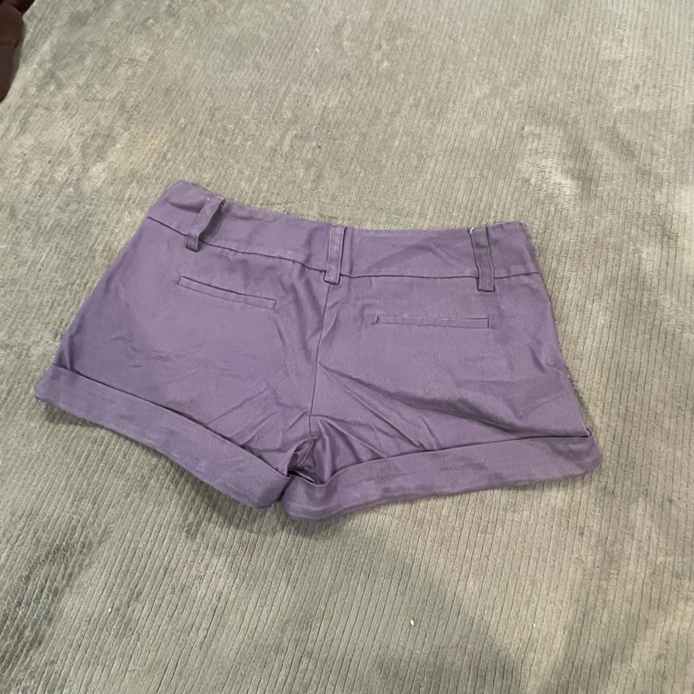 Alice‎ + Olivia High Waist Purple Shorts
